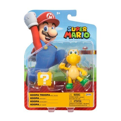World of Nintendo 4" Action Figure - Wave 33 Koopa Troopa with ? Block - for just $17.67! 