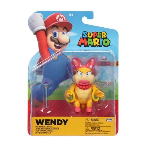 World of Nintendo 4" Action Figure - Wendy with Magic Wand - Just $22.83! Shop now at Retro Gaming of Denver