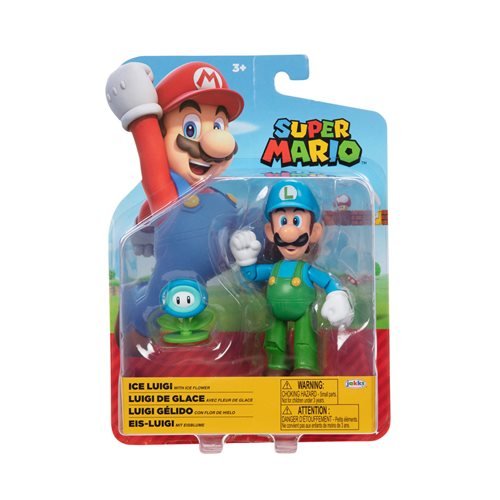 World of Nintendo 4-Inch Action Figure - Ice Luigi - Just $18.90! Shop now at Retro Gaming of Denver