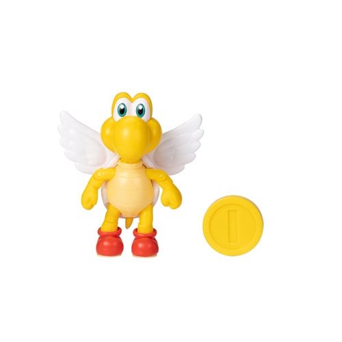 World of Nintendo 4-Inch Action Figure - Koopa Paratroopa with Coin - Just $18.90! Shop now at Retro Gaming of Denver