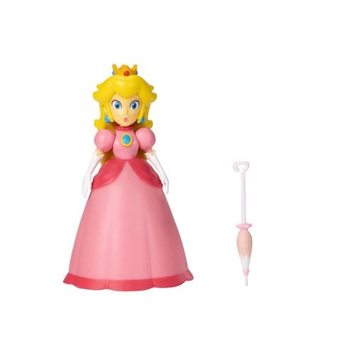 World of Nintendo 4-Inch Action Figure - Peach with Umbrella - Just $18.90! Shop now at Retro Gaming of Denver