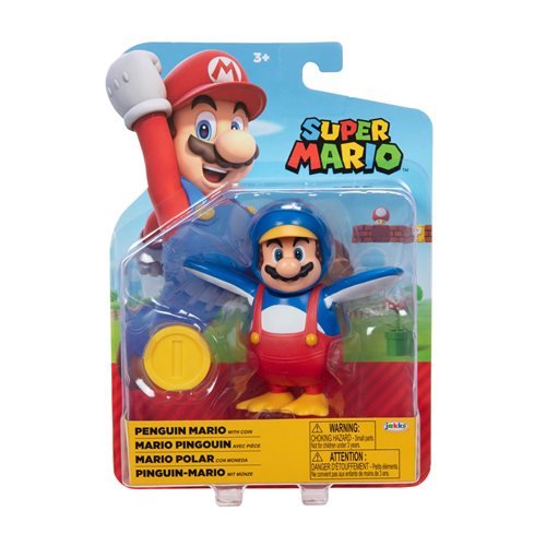 World of Nintendo 4-Inch Action Figure - Penguin Mario - Just $14.90! Shop now at Retro Gaming of Denver