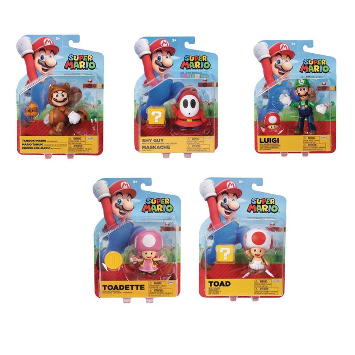 World of Nintendo Mario 4" Action Figure - Select Figure(s) - for just $16.67! 