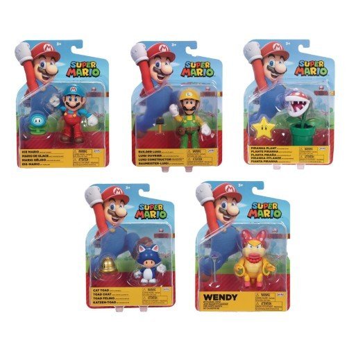 World of Nintendo Mario 4" Action Figure - Select Figure(s) - for just $16.67! 