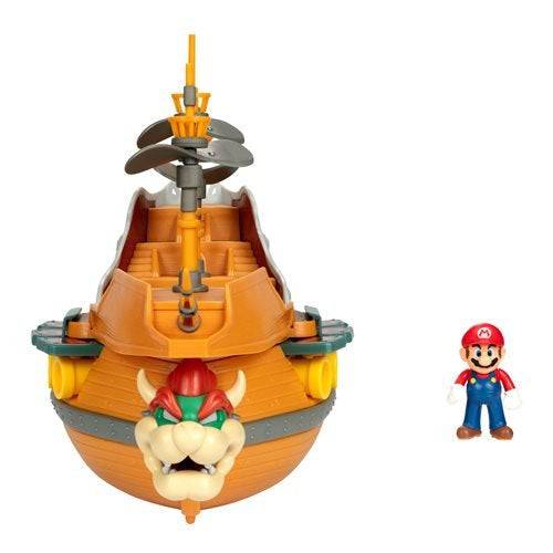 World of Nintendo Super Mario Bowser's Ship Deluxe Playset - Just $45.99! Shop now at Retro Gaming of Denver