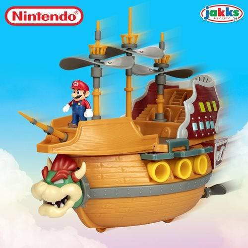 World of Nintendo Super Mario Bowser's Ship Deluxe Playset - Just $45.99! Shop now at Retro Gaming of Denver