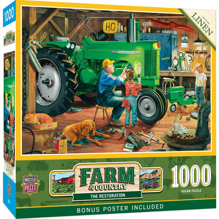 Farm & Country - The Restoration 1000 Piece Jigsaw Puzzle - for just $16.99! 
