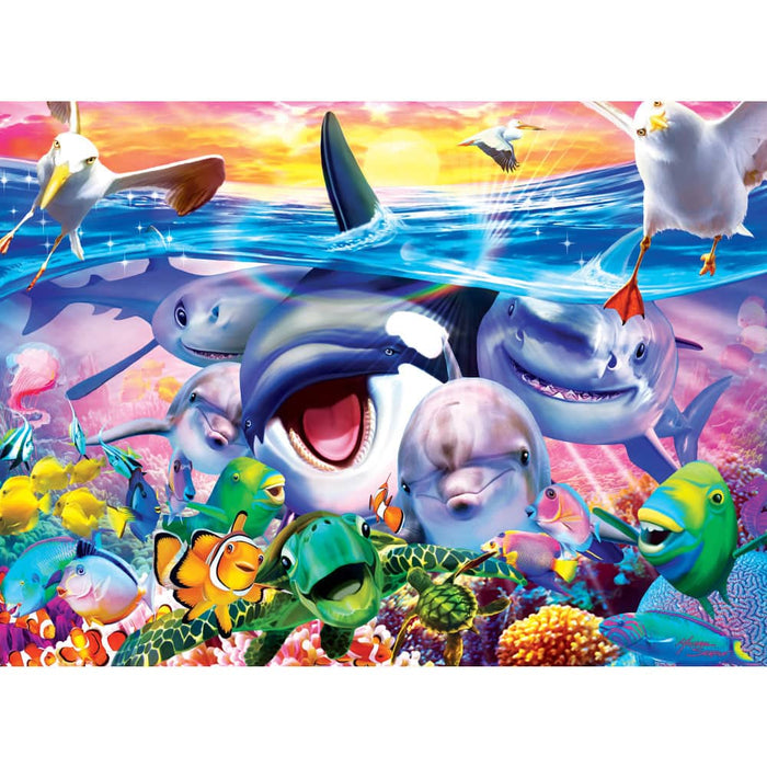 Selfies - Wild Waves 200 Piece Jigsaw Puzzle - for just $12.99! 