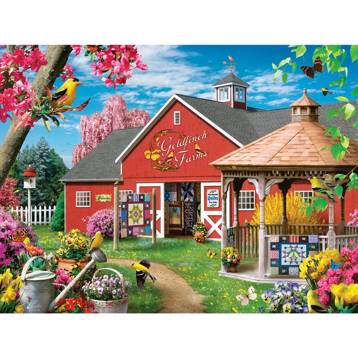 Memory Lane - Goldfinch Farms 300 Piece EZ Grip Jigsaw Puzzle - for just $14.99! 