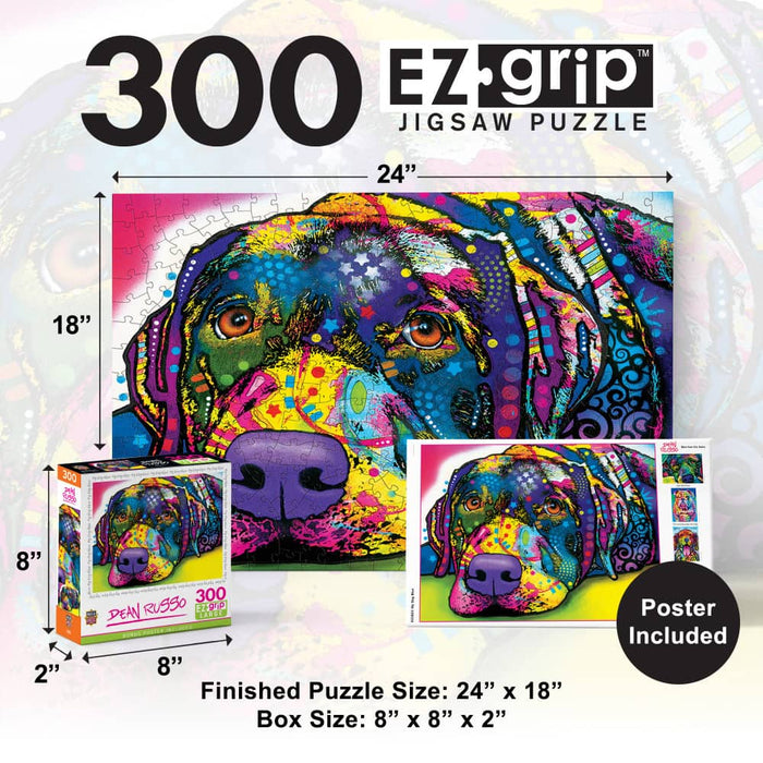 Dean Russo - My Dog Blue 300 Piece EZ Grip Jigsaw Puzzle - for just $14.99! 