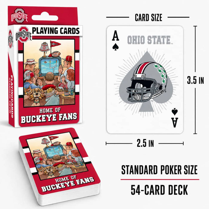Ohio State Buckeyes Fan Deck Playing Cards - 54 Card Deck - for just $7.99! 