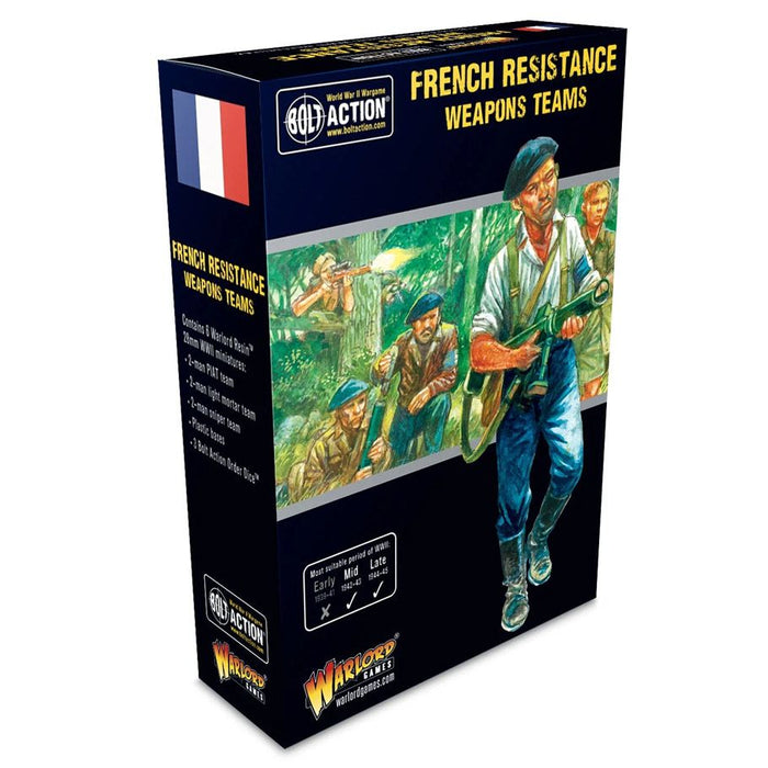 Bolt Action: French Resistance Weapons Teams - for just $24! 