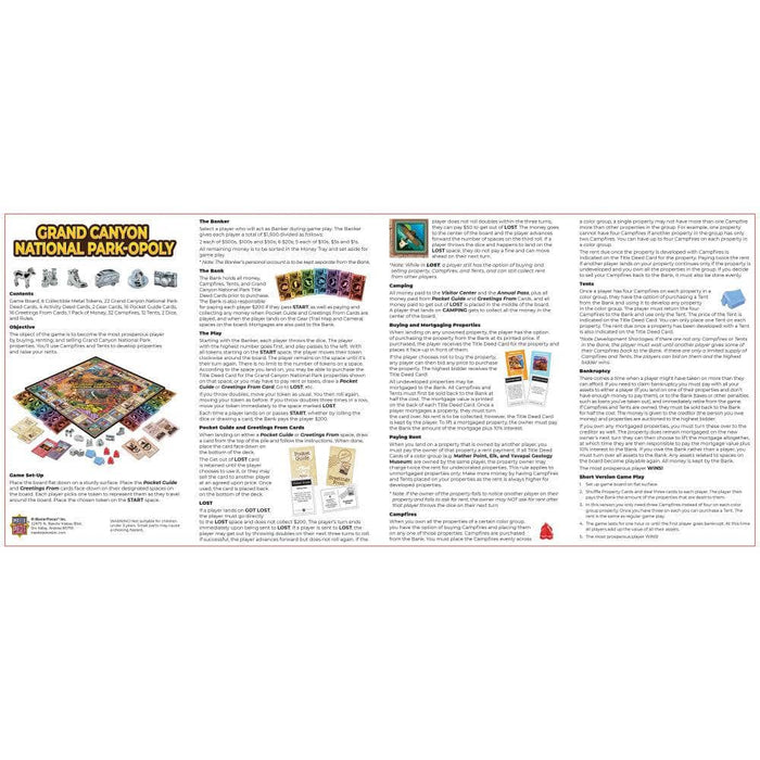 Grand Canyon National Park Opoly Board Game - for just $29.99! 