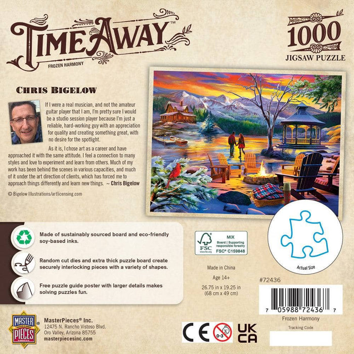 Time Away - Frozen Harmony 1000 Piece Jigsaw Puzzle - for just $16.99! 
