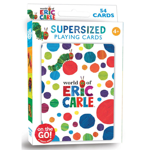 World of Eric Carle Jumbo Travel Playing Cards - for just $7.99! 