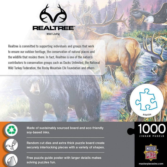 Realtree - Wild Living 1000 Piece Jigsaw Puzzle - for just $16.99! 