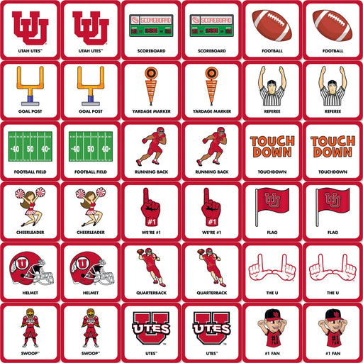 Utah Utes Matching Game - Just $7.79! Shop now at Retro Gaming of Denver