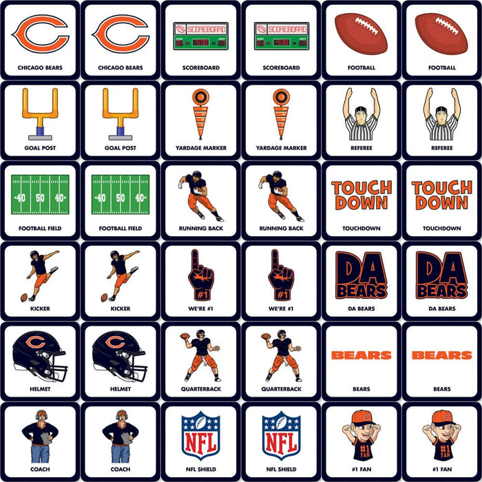 Chicago Bears Matching Game - for just $12.99! 
