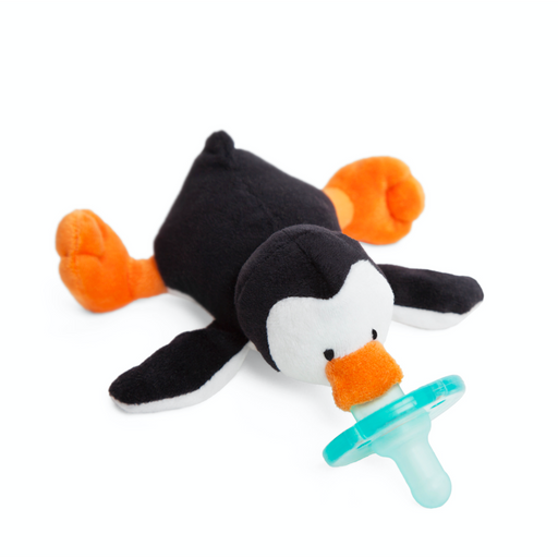Wubbanub - Penguin - Black & White - Premium Baby & Toddler Toys - Just $14.95! Shop now at Retro Gaming of Denver
