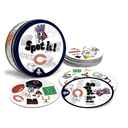 Chicago Bears Spot It! Card Game - Premium Card Games - Just $12.99! Shop now at Retro Gaming of Denver