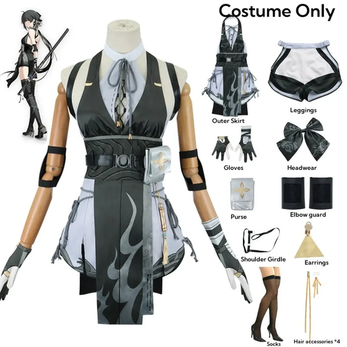 Wuthering Waves Rover Cosplay Costume – Full Set with Wig & Accessories - for just $48.95! 