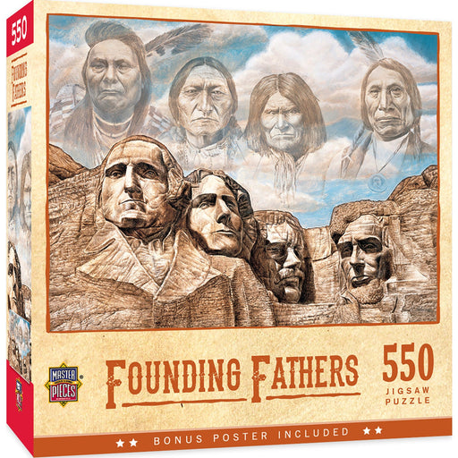 Founding Fathers 550 Piece Jigsaw Puzzle - Just $14.99! Shop now at Retro Gaming of Denver