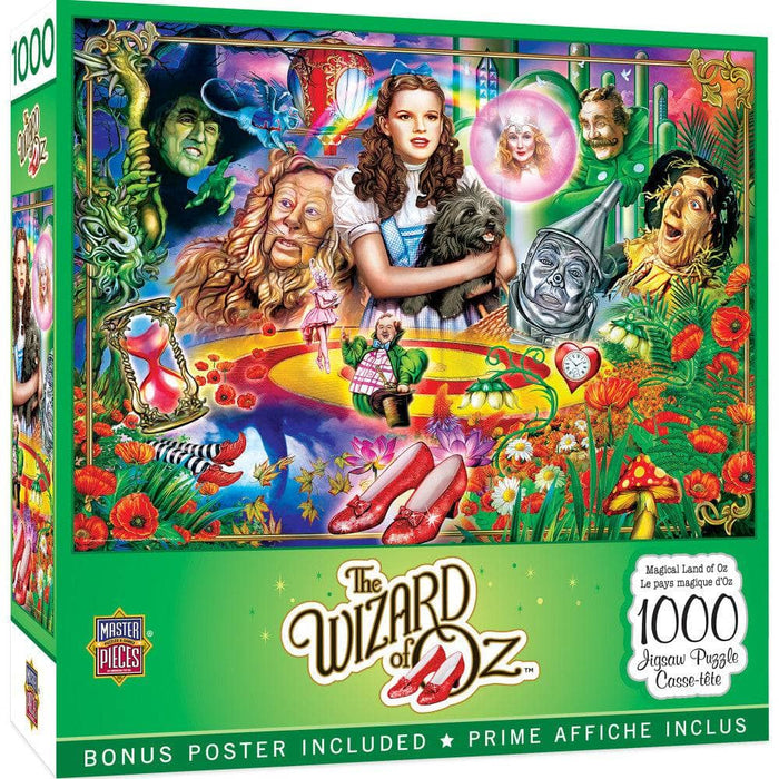 The Wizard of Oz - Magical Land of Oz 1000 Piece Jigsaw Puzzle - for just $16.99! 