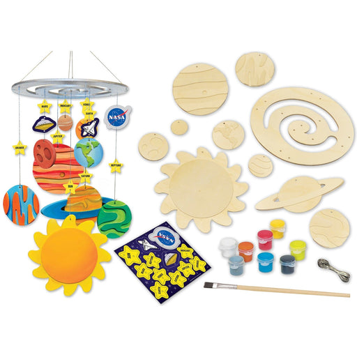 NASA - Solar System Mobile Wood Craft & Paint Kit - for just $19.99! 