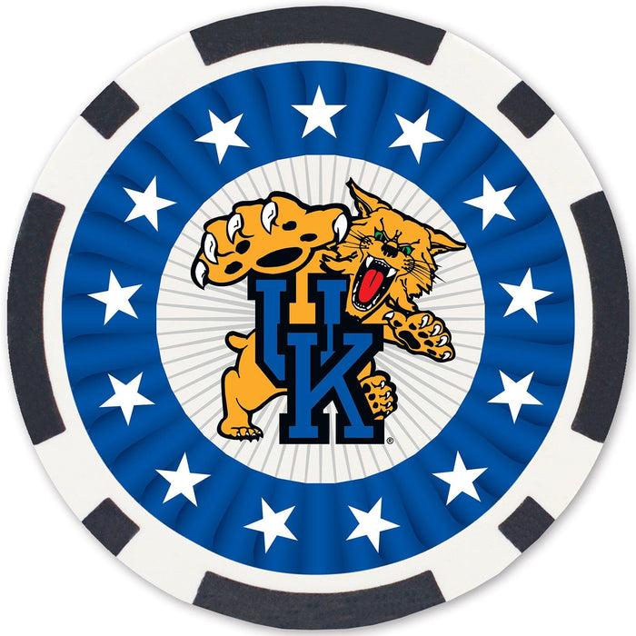Kentucky Wildcats 100 Piece Poker Chips - for just $19.99! 