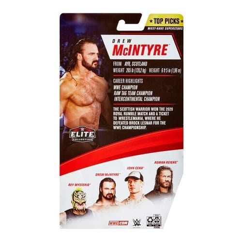 WWE Top Picks 2021 Drew McIntyre Elite Action Figure - Just $26.47! Shop now at Retro Gaming of Denver