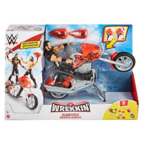 WWE Wrekkin' Slamcycle Vehicle with Drew McIntyre Action Figure - Just $28.41! Shop now at Retro Gaming of Denver