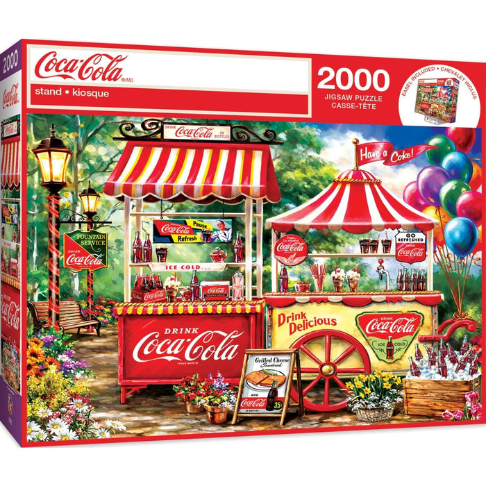 Signature Collection - Coca-Cola Stand 2000 Piece Jigsaw Puzzle - for just $24.99! 