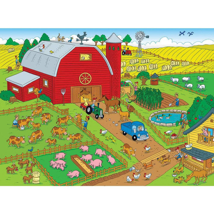 101 Things to Spot on a Farm - 101 Piece Jigsaw Puzzle - for just $12.99! 