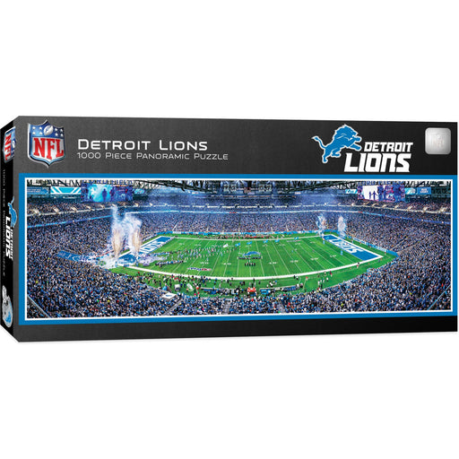 Detroit Lions - 1000 Piece Panoramic Jigsaw Puzzle - Just $19.99! Shop now at Retro Gaming of Denver