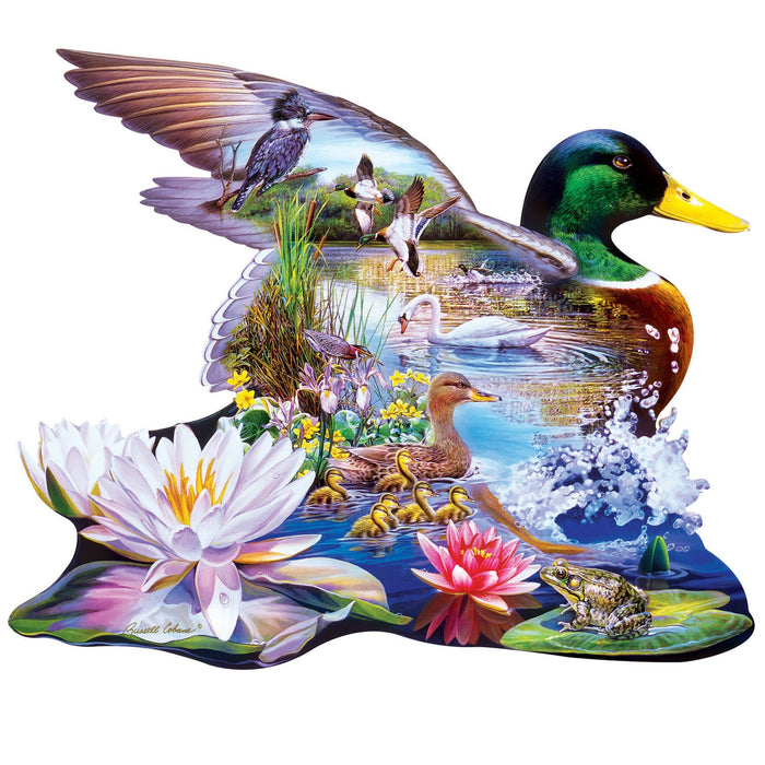 Shapes - Woodland Ducks 500 Piece Jigsaw Puzzle - Just $14.99! Shop now at Retro Gaming of Denver