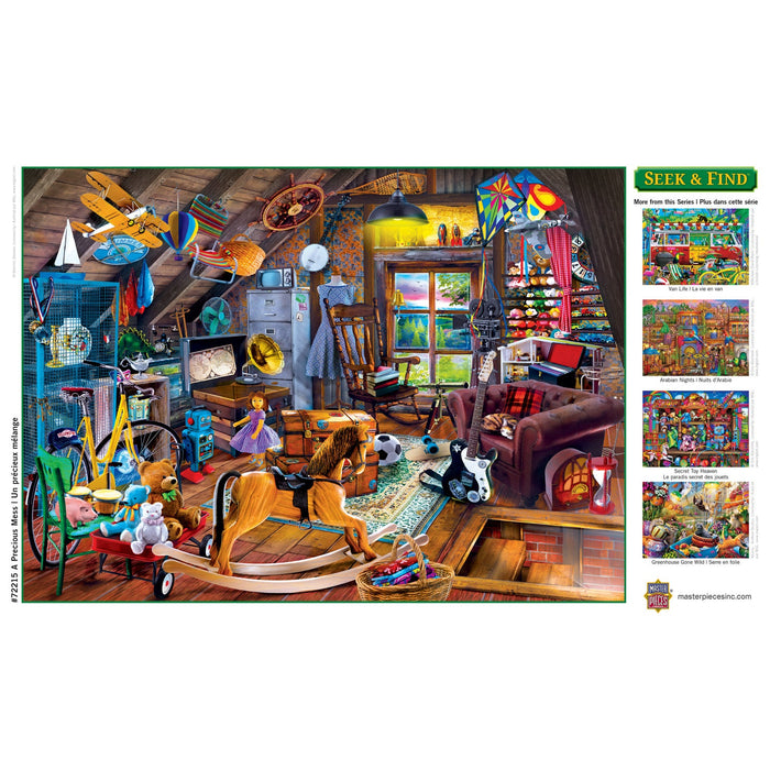 Seek & Find - A Precious Mess 1000 Piece Jigsaw Puzzle - Just $16.99! Shop now at Retro Gaming of Denver