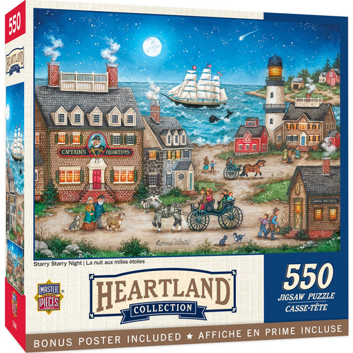 Heartland - Starry Starry Night 550 Piece Jigsaw Puzzle - Just $14.99! Shop now at Retro Gaming of Denver