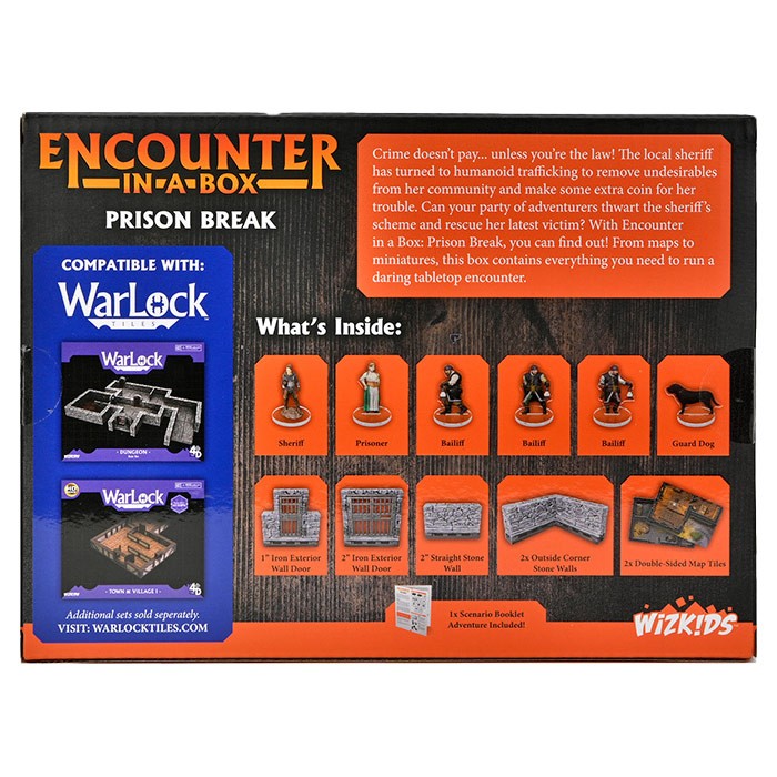 WarLock Tiles: Encounter in a Box - Prison Break - for just $29.99! 