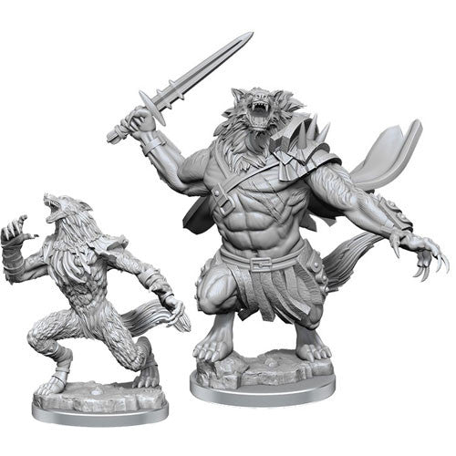 Magic: the Gathering - Unpainted Miniatures - Arlinn Kord & Tovolar - for just $9.99! 