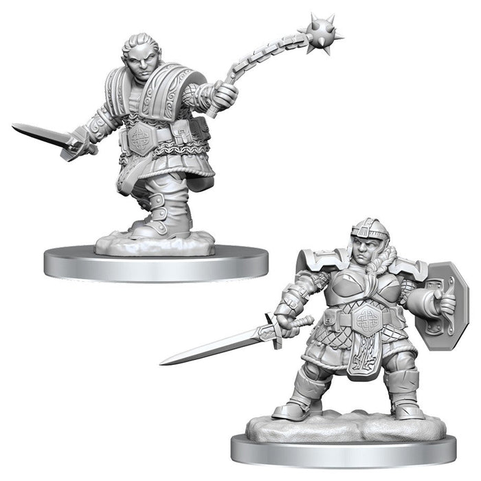 D&D: Nolzur's Marvelous Miniatures - Dwarf Fighter Female - for just $5.99! 