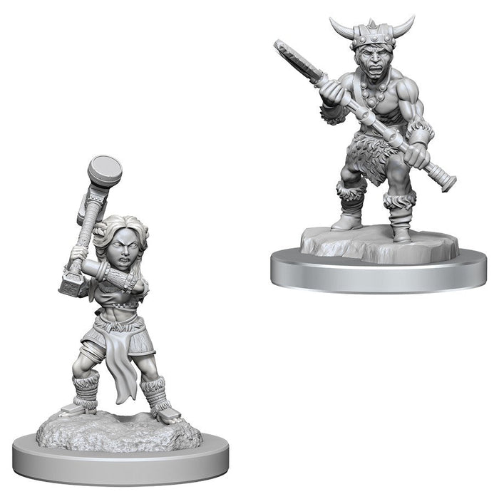 D&D: Nolzur's Marvelous Miniatures - Halfling Barbarians - for just $5.99! 