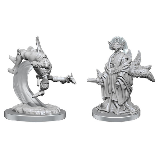 Magic: the Gathering - Unpainted Miniatures - Kotose & Light-Paws - for just $4.99! 