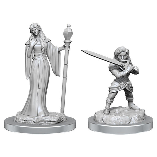 Critical Role: Human Wizard Female & Halfling Holy Warrior Female - for just $5.99! 