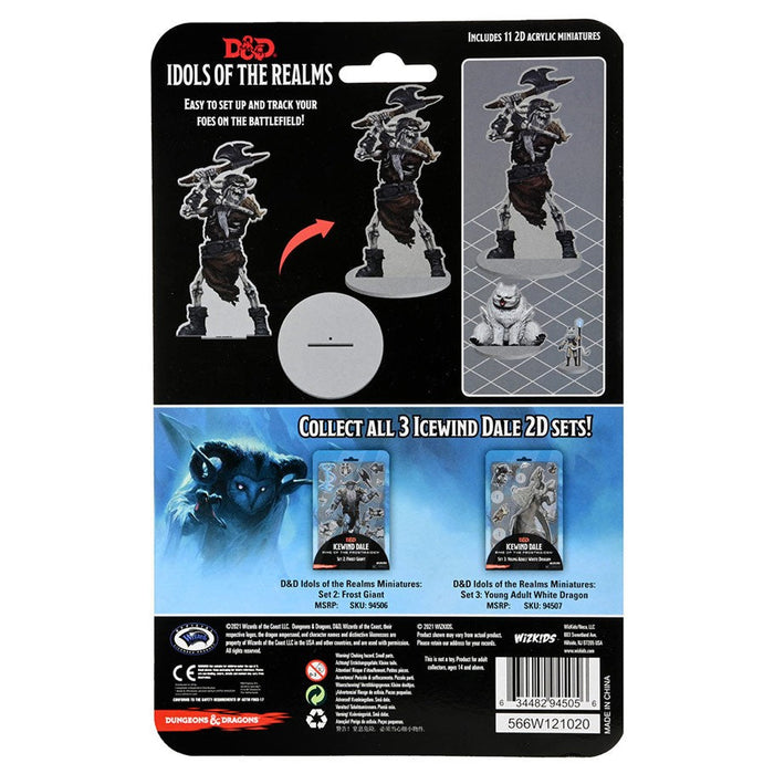 D&D: Idols of the Realms - Icewind Dale: Rime of the Frostmaiden - 2D Frost Giant Skeleton - for just $15.99! 