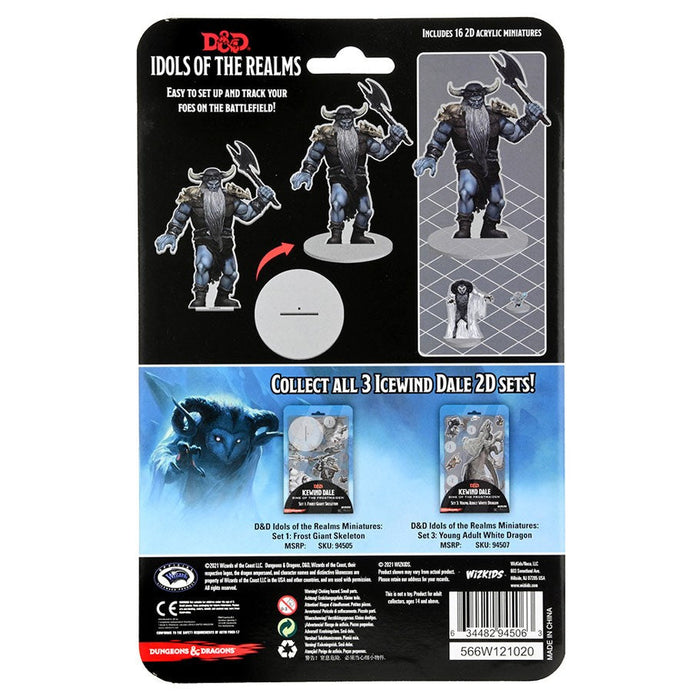 D&D: Idols of the Realms - Icewind Dale: Rime of the Frostmaiden - 2D Frost Giant - for just $15.99! 