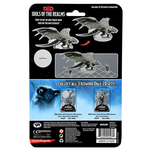 D&D: Idols of the Realms - Icewind Dale: Rime of the Frostmaiden - 2D Young Adult White Dragon - for just $15.99! 