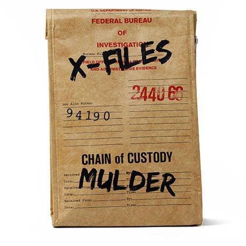 X-Files Evidence Bag Lunch Tote - Just $21.28! Shop now at Retro Gaming of Denver