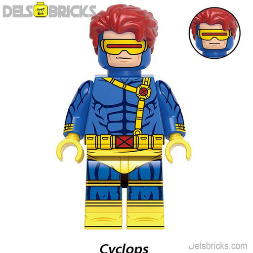 Cyclops From X-Men '97 Lego Minifigures custom toys NEW - Premium Minifigures - Just $4.99! Shop now at Retro Gaming of Denver
