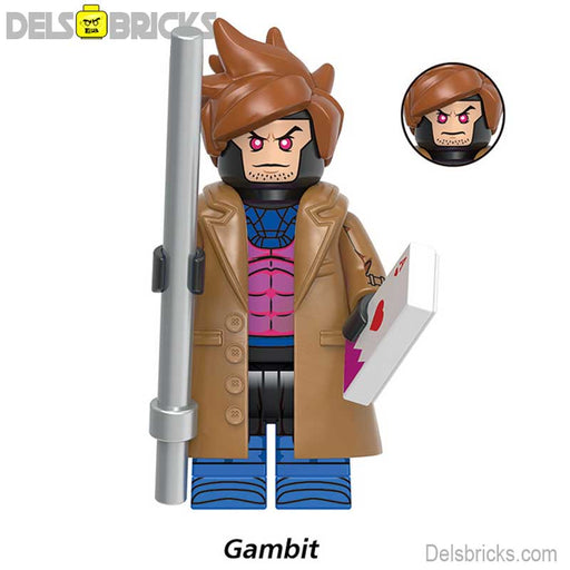 Gambit From X-Men '97 Lego Minifigures custom toys NEW - Premium Minifigures - Just $4.99! Shop now at Retro Gaming of Denver