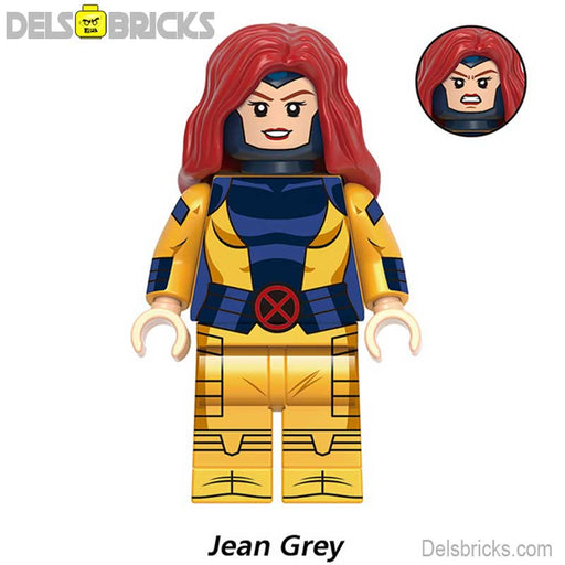 Jean Grey X-Men '97 Lego Minifigure - Unleash Your Inner Superhero! (Lego-Compatible Minifigures) - Premium Minifigures - Just $4.99! Shop now at Retro Gaming of Denver